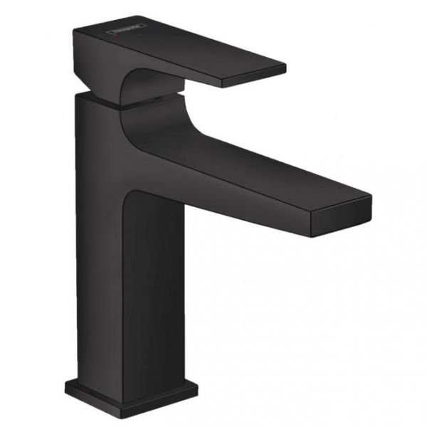 Смеситель для раковины hansgrohe Metropol матовый черный Смеситель для раковины hansgrohe Metropol матовый черный